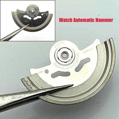 Watch Automatic Hammer Metal Rotor Pendulum Spare Parts for Seiko NH35 NH36 Movement in Saudi Arabia