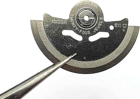 Watch Automatic Hammer Metal Rotor Pendulum Spare Parts for Seiko NH35 NH36 Movement in Saudi Arabia