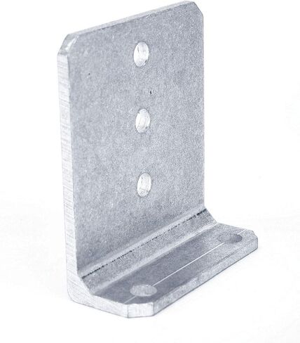 (4) 6" Aluminum L-Type Boat Trailer Bunk Bracket Kit with Stainless Steel Mounting Hardware For 3x3 Boat Trailer Crossmembers in Kuwait