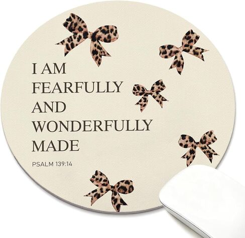Pink Lucky Girl Round Mouse Pad Office Gifts for Women Teen Girls,Cute Funny Pink Mouse Pads for Office Classroom Playroom Home Desk Mat Accessories Decor,Non-Slip Rubber Base 8.6 x 8.6 Inch in Saudi Arabia