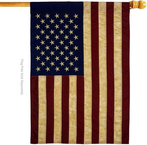America 250 Trump Flag Tribute Vintage American Flags for Outside House Banner Pack Official Licensed Merchandise Wall Decor Canvas Print Textile Woven Tapestry USA 250th Anniversary Decoration Gift in Kuwait