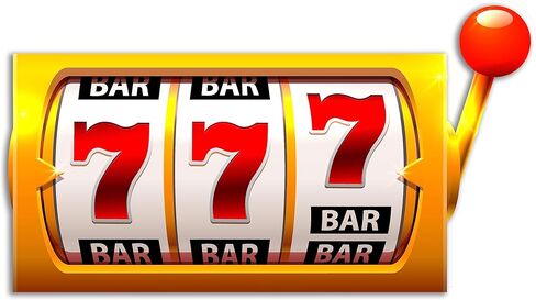 Casino Slot Machine 777 Sticker | Slots Decoration Home Decor Vinyl Stickers Party Supply Favors (5" x 2.5") in Kuwait