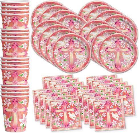 Mardi Gras Party Supplies Set Plates Napkins Cups Tableware Kit for 16 in Saudi Arabia