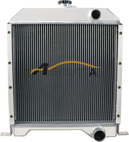 3 Row Aluminum Radiator for Case Skid Loader 1840 1845C Skid Steer Tractor 1347609C1 1A12192 in Kuwait