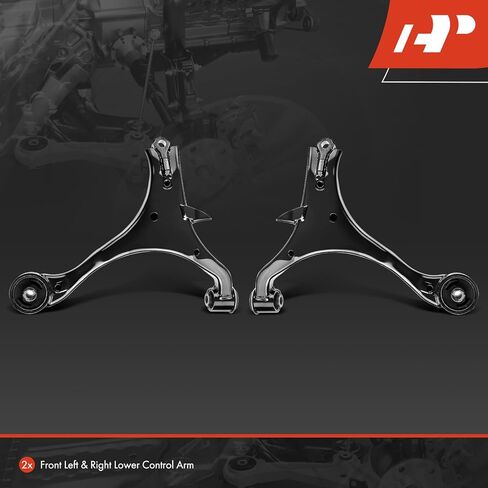 A-Premium 2 x Front Lower Control Arm, with Bushing, Compatible with Honda Civic 2001 2002 2003 2004 2005 in Saudi Arabia