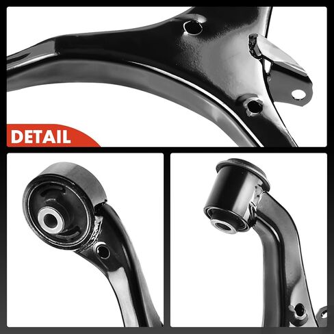 A-Premium 2 x Front Lower Control Arm, with Bushing, Compatible with Honda Civic 2001 2002 2003 2004 2005 in Saudi Arabia