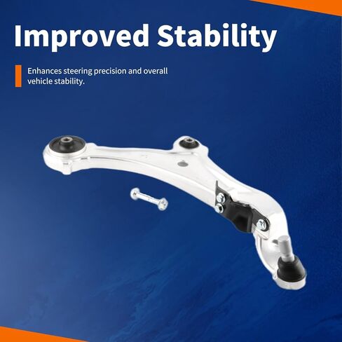 Front Lower Control Arm & Ball Joint Assembly Compatible with 2011-2017 Nissan Quest V6 3.5L Mini Passenger Van | Replace# 524-221 524-222 in Saudi Arabia