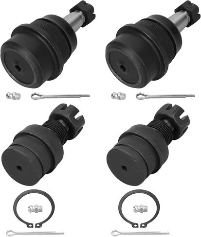 17PCS Front Lower & Upper Control Arms Kit Compatible with Jeep Wrangler 1997-2006 - Lower Ball Joints Sway Bars Track Bar Tie Rods Adjusting Sleeve Drag Link in Saudi Arabia