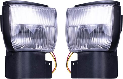 Pair Left Right Corner Indicator Light Lamp Compatible with Nissan UD 1800 2000 2300 2600 3000 3300 1995-2010 Truck Turn Signal LampsReplace 26010-30Z61 26013-30Z61 26010-30Z05 26013-30Z05 in Saudi Arabia