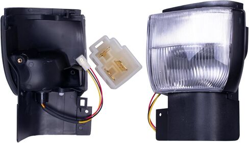 Pair Left Right Corner Indicator Light Lamp Compatible with Nissan UD 1800 2000 2300 2600 3000 3300 1995-2010 Truck Turn Signal LampsReplace 26010-30Z61 26013-30Z61 26010-30Z05 26013-30Z05 in Saudi Arabia