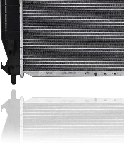 Radiator - Pacific Best Inc. Compatible/Replacement for '01-04 Chevrolet Corvette With Quick Connect Fittings 1-Row Plastic Tank, Aluminum Core - 10449531 in Saudi Arabia