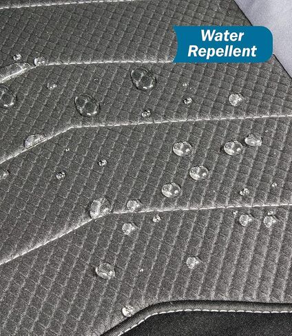 Eurow Universal Fit Wetsuit Vehicle Seat Covers, Water Repellent CR Material, Protects Seats from Spills, Sweat & Wear, Cinch-Fit, Airbag Compatible, Front Pocket for Storage, 2-Pack in Saudi Arabia