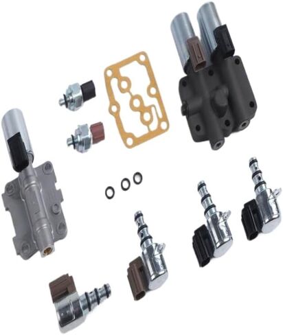 طقم الملف اللولبي ناقل الحركة 9 قطعة 28250-P6H-024 28250-P7W-003 متوافق مع CL Accord MDX TL Prelude 1997-2007 in Kuwait