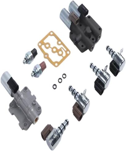 طقم الملف اللولبي ناقل الحركة 9 قطعة 28250-P6H-024 28250-P7W-003 متوافق مع CL Accord MDX TL Prelude 1997-2007 in Kuwait