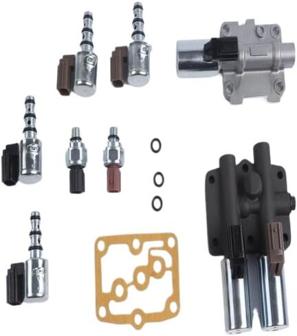 طقم الملف اللولبي ناقل الحركة 9 قطعة 28250-P6H-024 28250-P7W-003 متوافق مع CL Accord MDX TL Prelude 1997-2007 in Kuwait