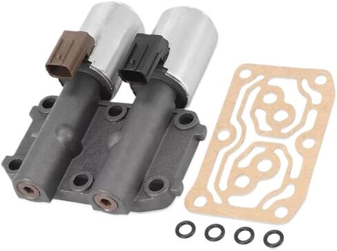Transmission Dual Linear Solenoid 28260-PRP-014 GEGT7610-262 98990B 90428C 1 Set Compatible With Accord CR-V 2002-2011 in Kuwait