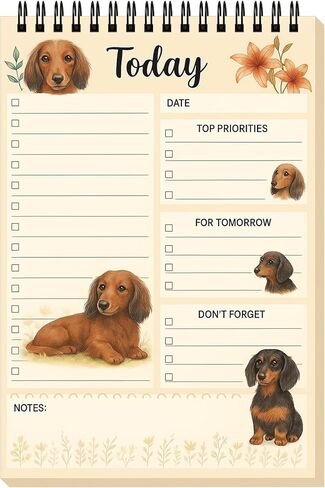 Gueevin Highland Cow Gifts To Do List Notepad 8.7 x 6 Inch Big Note Pads 50 Sheets Spiral Work Planner Reminder Christmas Party Gifts for Desk Accessories Office Supplies Women Men Friends in Saudi Arabia
