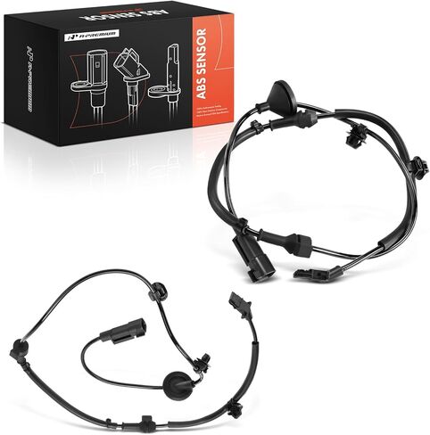 A-Premium 2PCS Rear ABS Wheel Speed Sensor Compatible with Mitsubishi Models - Outlander 2014 2015, 4-Wheel ABS Brake in Saudi Arabia