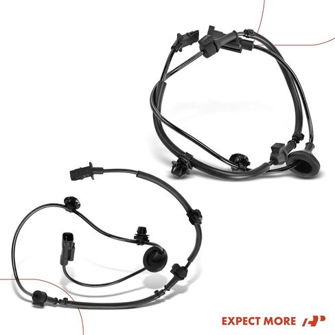 A-Premium 2PCS Rear ABS Wheel Speed Sensor Compatible with Mitsubishi Models - Outlander 2014 2015, 4-Wheel ABS Brake in Saudi Arabia