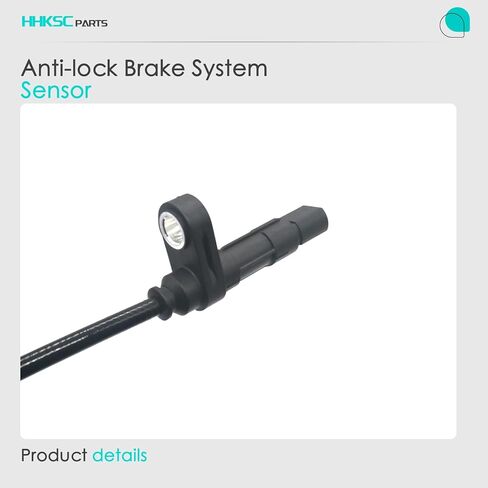 2pcs Front Left and Right ABS Wheel Speed Sensor Compatible with MINI Cooper 34526756384 ALS2383 02 03 04 05 06 07 08 in Kuwait