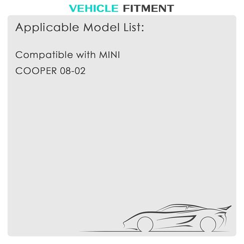 2pcs Front Left and Right ABS Wheel Speed Sensor Compatible with MINI Cooper 34526756384 ALS2383 02 03 04 05 06 07 08 in Kuwait