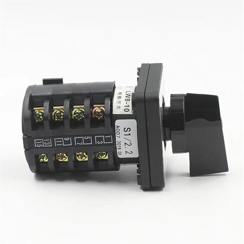 LW8-10 S1/2.2 Grinder Two Speed Motor Regulation High and Low Speed Switching Four Section Universal Change-Over Rotary Switch in Saudi Arabia