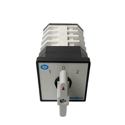 16 Terminals Cam Switch LW12-16/4 Three Positions On-Off-On DIY Rotary Changeover Dual Power 5.5kw Motor Control Two Loads in Saudi Arabia