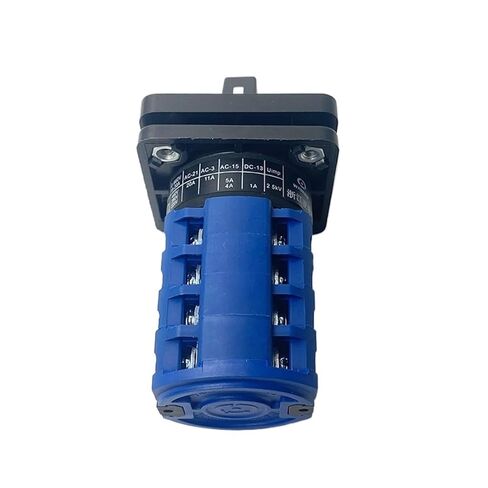 Electrical LW26-20/4 Panel Mount 20A 690V 4 Poles 4 Position Control Motor Circuit Universal Changeover Rotary Cam Switch in Saudi Arabia