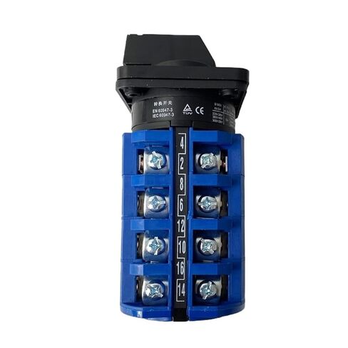 63A 660 فولت تغيير 4 مواضع 4 أقطاب LW26-63/4 LW28 عكس مزدوج دوار الدائرة التحكم مجموعة كام التبديل in Saudi Arabia