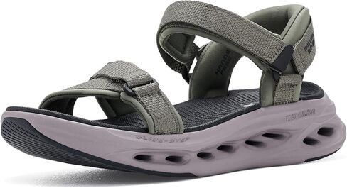 صندل Skechers النسائي أثناء التنقل Max Cushioning Glide-step in Kuwait
