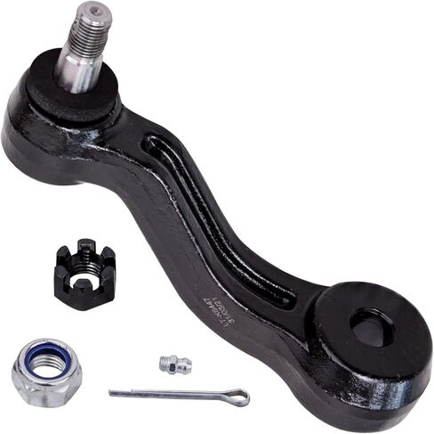 Detroit Axle - 4WD Front 14pc Suspension Kit for Chevrolet Tahoe GMC Yukon K1500 Suburban K2500, 4 Ball Joints 2 Sway Bars 4 Tie Rods 2 Adjustment Sleeves 1 Pitman 1 Idler Arm Replacement in Saudi Arabia