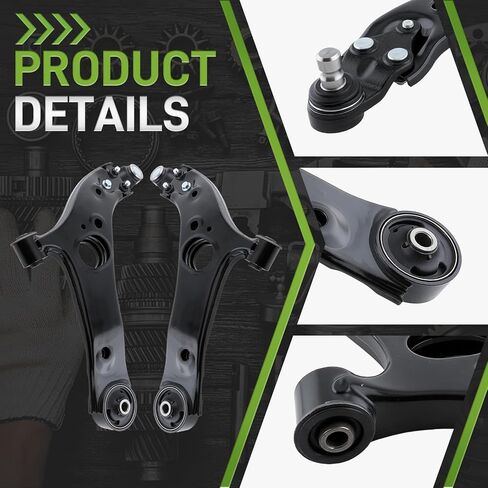 545004C000 Lower Control Arm Front Left and Right Control Arm with Ball Joint Compatible with Hyundai Azera Compatible with Azera Compatible with Kia Cadenza Compatible with Optima 545003S200 in Saudi Arabia