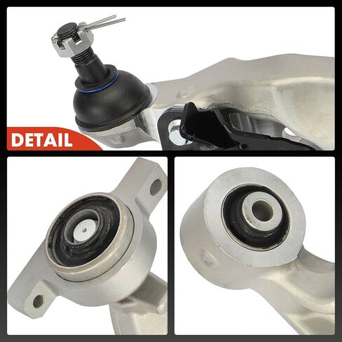 A-Premium Front Right Lower Control Arm, with Ball Joint & Bushing, Compatible with Infiniti M35h 2012-2013, M37 2011-2013, M56 2011-2013, Q70 2014-2019, Q70L 2015-2019, RWD Only in Saudi Arabia