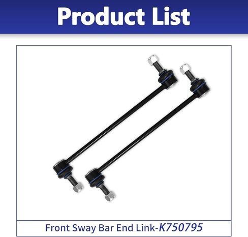 Sway Bar Link K750795 2Pcs Stabilizer Bar Link Front or Rear Compatible With Jeep Renegade 2015-2023 Compass Dodge Hornet 68250805AA 68348850AA in Saudi Arabia