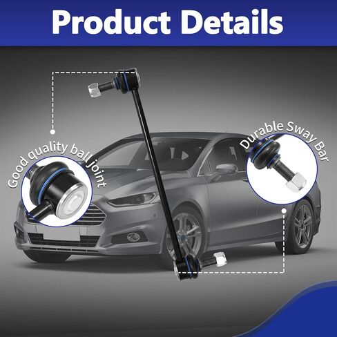 Sway Bar Link K750795 2Pcs Stabilizer Bar Link Front or Rear Compatible With Jeep Renegade 2015-2023 Compass Dodge Hornet 68250805AA 68348850AA in Saudi Arabia