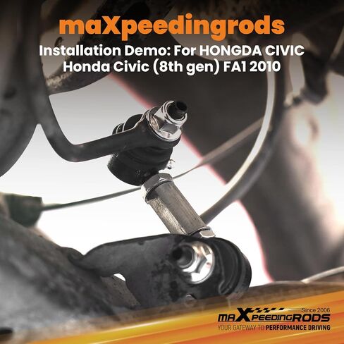 maXpeedingrods Adjustable Sway Bar End Links for Honda Civic 2006-2011 8th Gen, for Acura CSX 2006-2011, Front & Rear in Kuwait