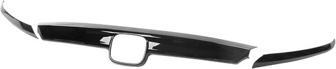FREEMOTOR802 Front Hood Grille Eyelid Trim Cover, Compatible with 2021-2022 Honda Accord Sedan 4-Door, OE Style Painted Gloss Black ABS Plastic 3PCS Set Exterior Styling Kit in Saudi Arabia