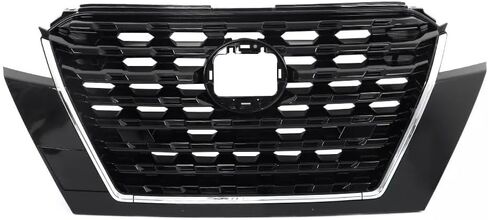 Grill Black Front Grille Compatible with 2021 2022 2023 Nissan Kicks in Kuwait