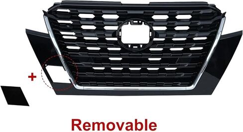Grill Black Front Grille Compatible with 2021 2022 2023 Nissan Kicks in Kuwait