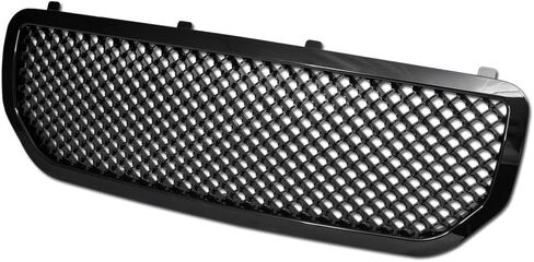 7422448631678 Compatible With 2005-2007 Dodge Magnum Glossy Black Mesh Front Bumper Grill Grille in Saudi Arabia