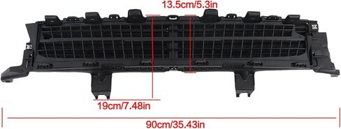 labwork Front Bumper Grille Shutter 23183782 Replacement for Chevrolet Malibu 2013 Without Motor in Saudi Arabia