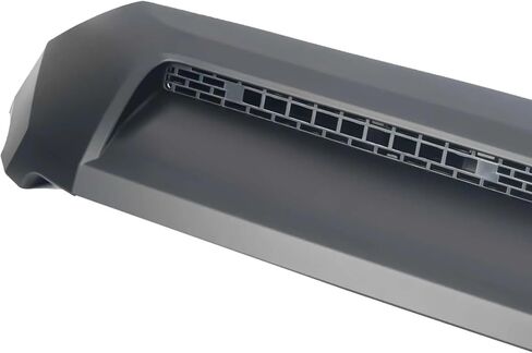 Front Upper Hood Bulge Molding Grille Trim Fit For Toyota Tundra 2014 2015 2016 2017 2018 2019 2020 2021 Front Bumper Grille ABS Plastic Matte black, BY-171 in Kuwait