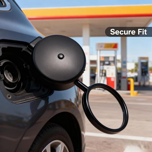 1 Pack Dust Water Dirt Protection Gas Cap Cover for Gas Tank with Tethered 2.375inch ID, Capless Gas Cap Compatible with GMC Chevrolet Buick Cadillac in Saudi Arabia