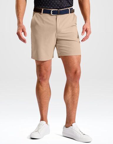 Obla Men's Shorts Golf Casual 5"/ 7"/ 9" Flat Front Dress Shorts for Men Classic Fit with 4 Pockets Lightweight Stretch in Kuwait