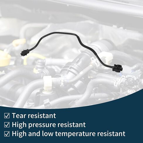 Radiator Hose Heater Hose No.LR024251 for Land Rover for Range Rover Evoque 2015-2019 Rubber Coolant Pipe Black 1 Pc in Saudi Arabia