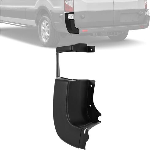 HECASA Rear Bumper Side End Cap Cover Compatible with 2015-2022 Ford Transit 150 250 350 350HD Replacement for CK4Z-17F774-DC CK4Z-17F774-DD FO1104137 FO1105137 Right & Left Side in Saudi Arabia