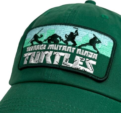 Teenage Mutant Ninja Turtles Fight Patch Dad Hat - The U18 Adjustable Relaxed-Fit Cap - Unisex for Men and Women in Saudi Arabia