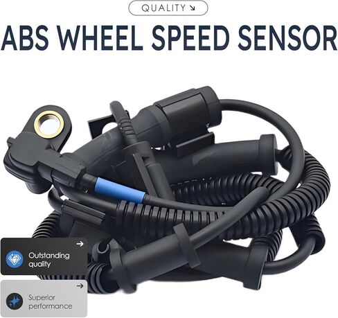 2 قطعة مستشعر سرعة العجلات الأمامية اليسرى واليمنى متوافق مع Ford F-250 Super Duty F-350 Bc3Z2C204C Als2075 W/O التحكم في الثبات؛ ث/تعليق أحادي العارضة 11 12 2011 2012 in Saudi Arabia