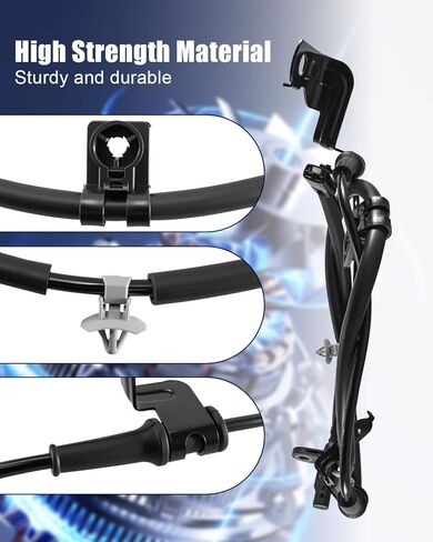 ABS Wheel Speed Sensor Fit for Kia Sorento 2016 2017 2018 2019 2020 Replace 59810C5100 59830C5100 ALS2890 ALS2891, Front Left and Right, 2Pcs in Kuwait