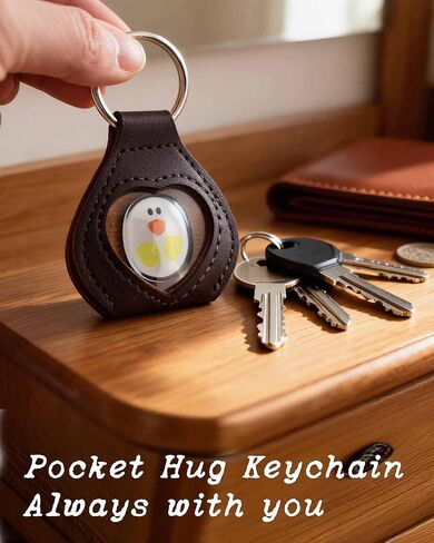 WCDHOR Valentine’s Day Gift for Girlfriend Boyfriend, Penguin Pocket Hug Keychain, Cute Romantic Love Keyring for Him Her in Saudi Arabia